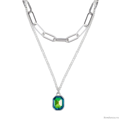 Колье Fiore Luna, Virtual Green, LN6101 S